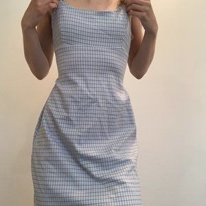 brandy meville plaid dress